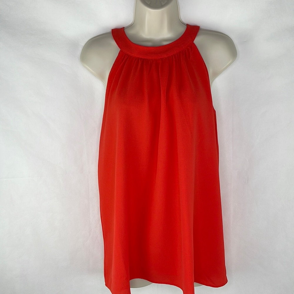Adrienne Vittadini Coral Red Top